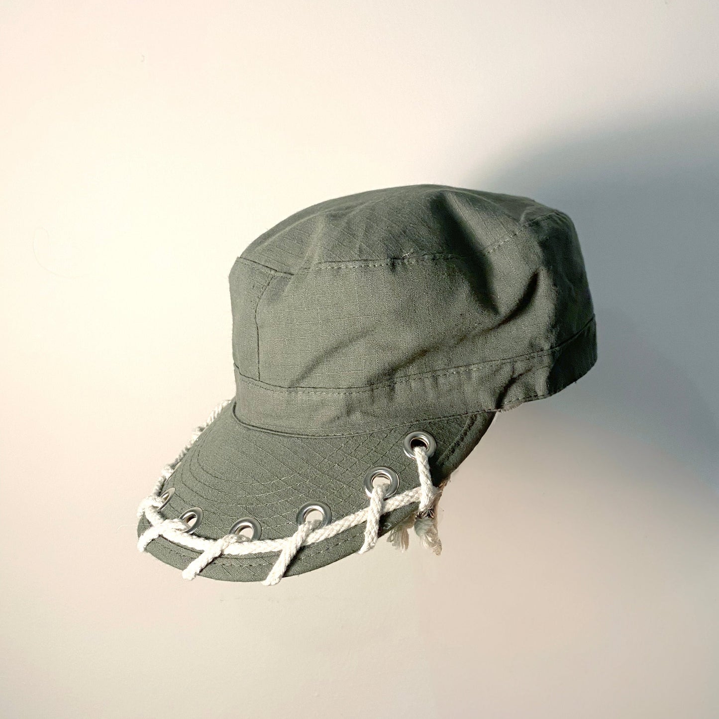WOVEN HOLES PATROL CAP - KHAKI