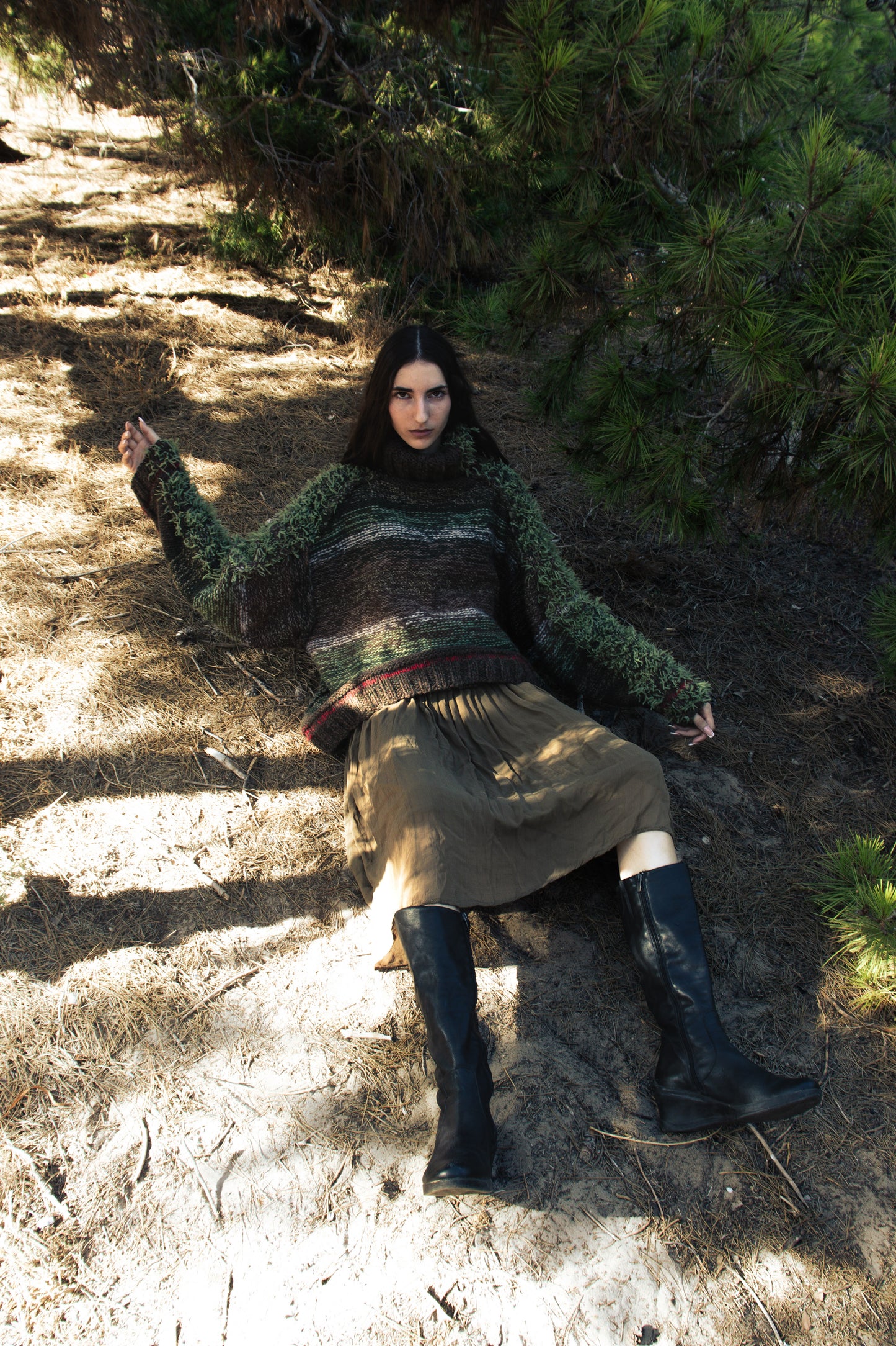 KNIT GHILLIE JUMPER
