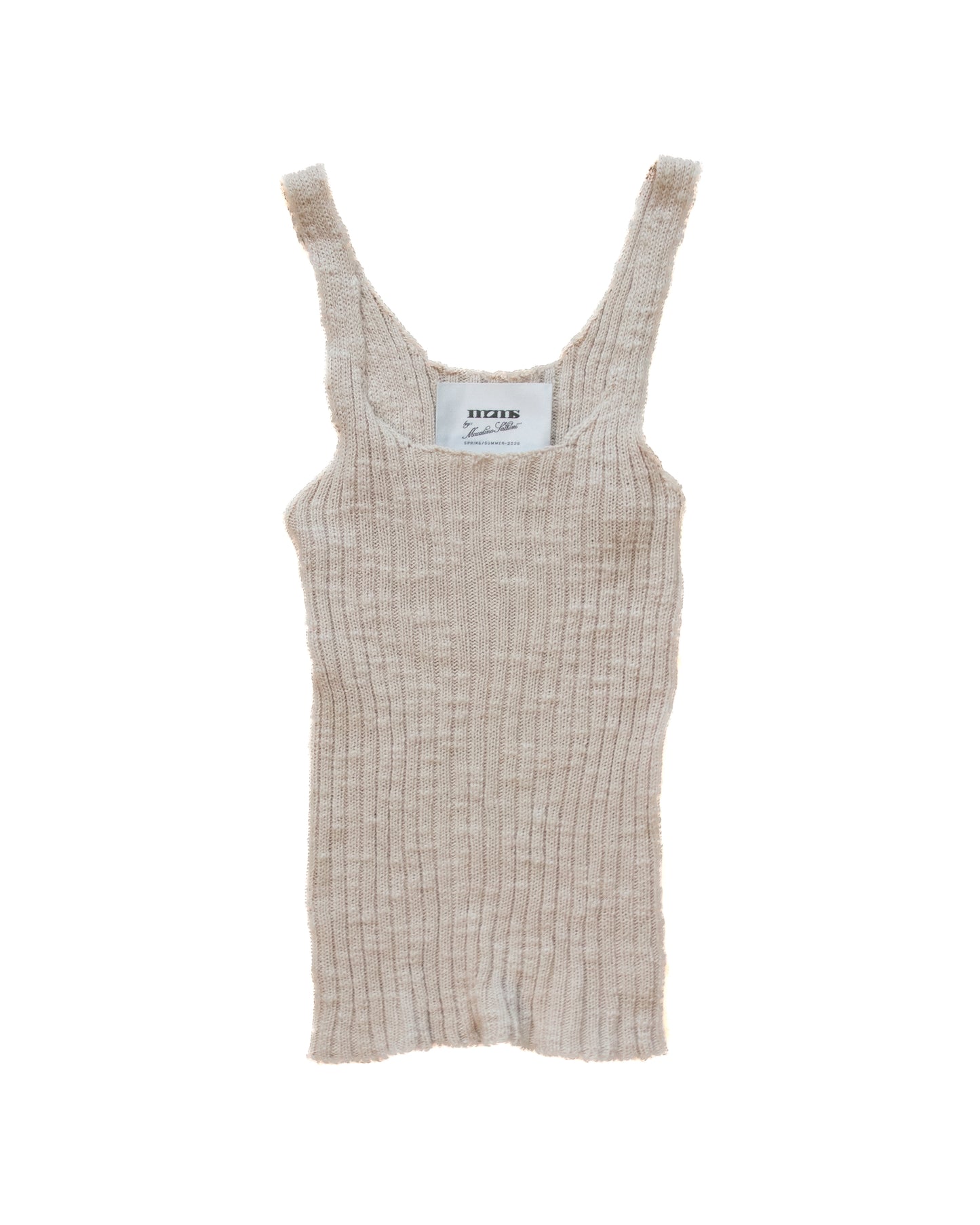 KNIT COTTON TANK - WOMENS