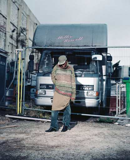 WOVEN HOLES PATROL CAP - KHAKI