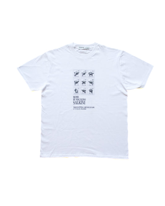 A BIT MUCH T-SHIRT WHITE